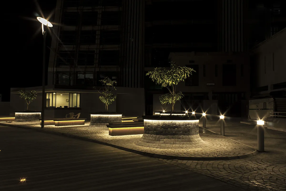 Dekoratif Cadde Led Işıklandırma
