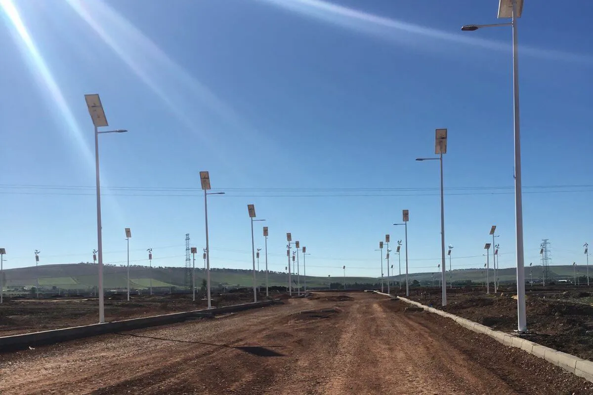 Dekoratif Cadde Solar Işık Sistemi