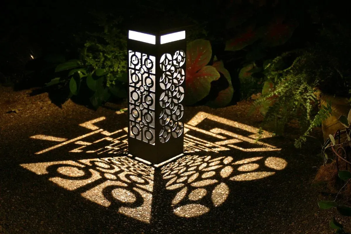Dekoratif Kafe Bollard Lamba