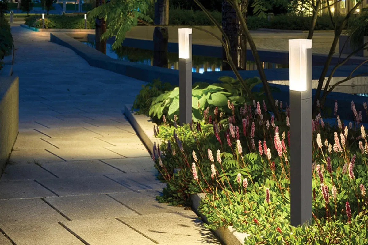 Dekoratif Kafe Bollard Işık Sistemi