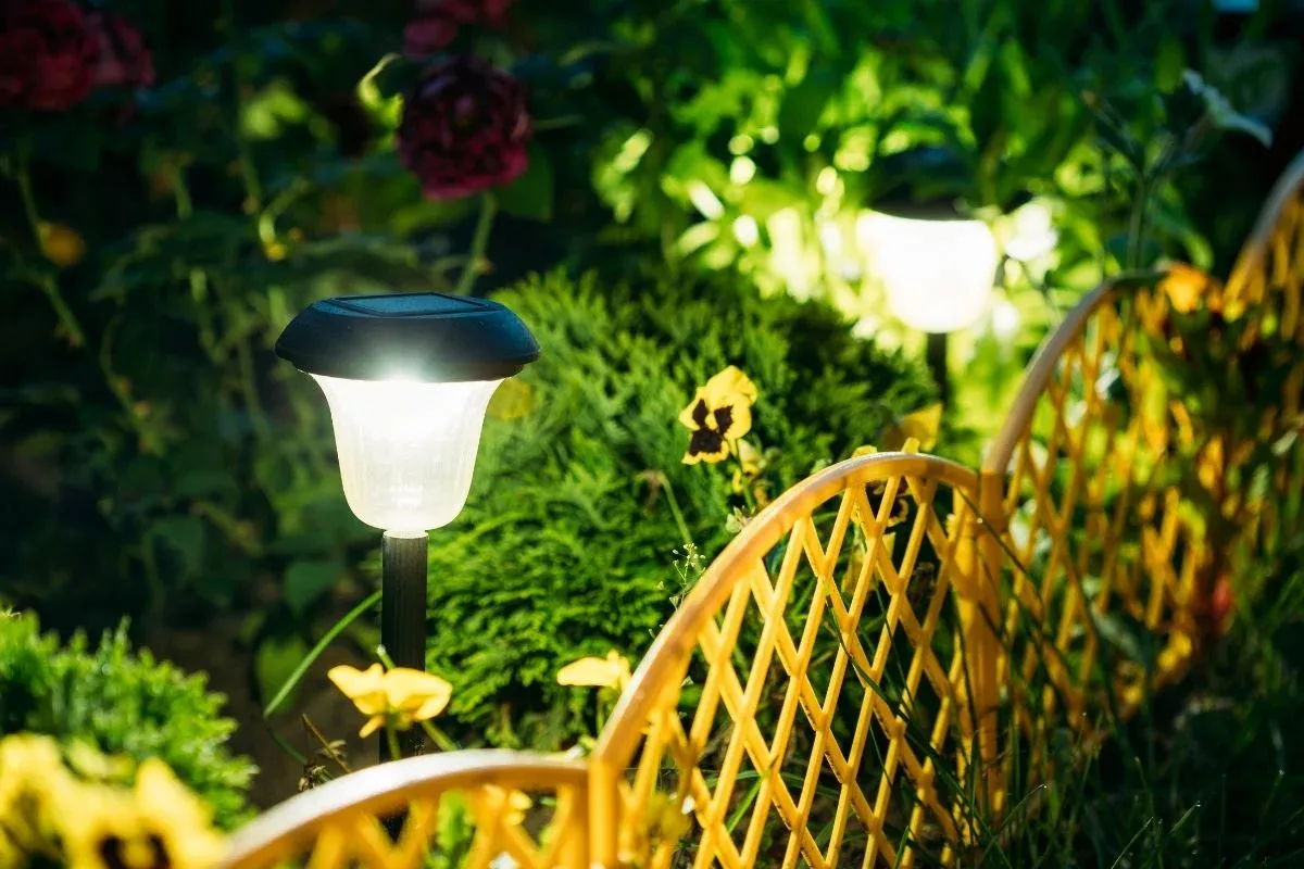 Dekoratif Kafe Solar Aydınlatma