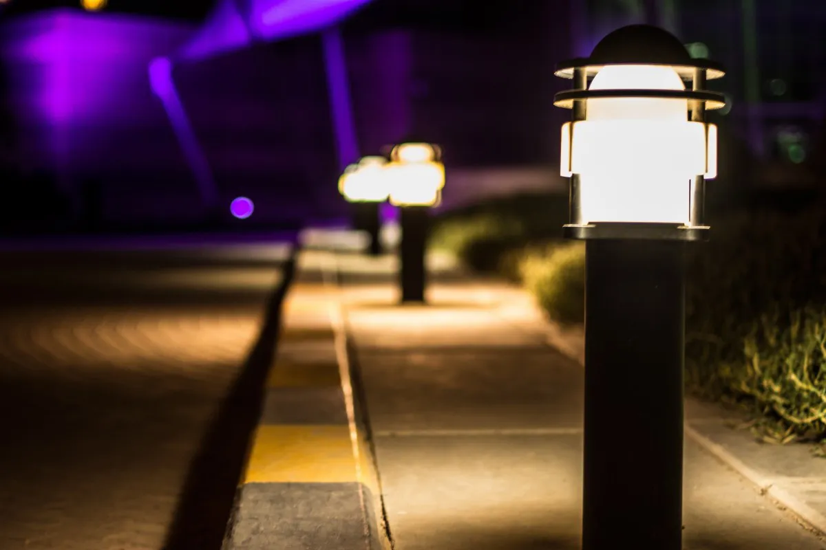 Dekoratif Otopark Bollard Işıklandırma