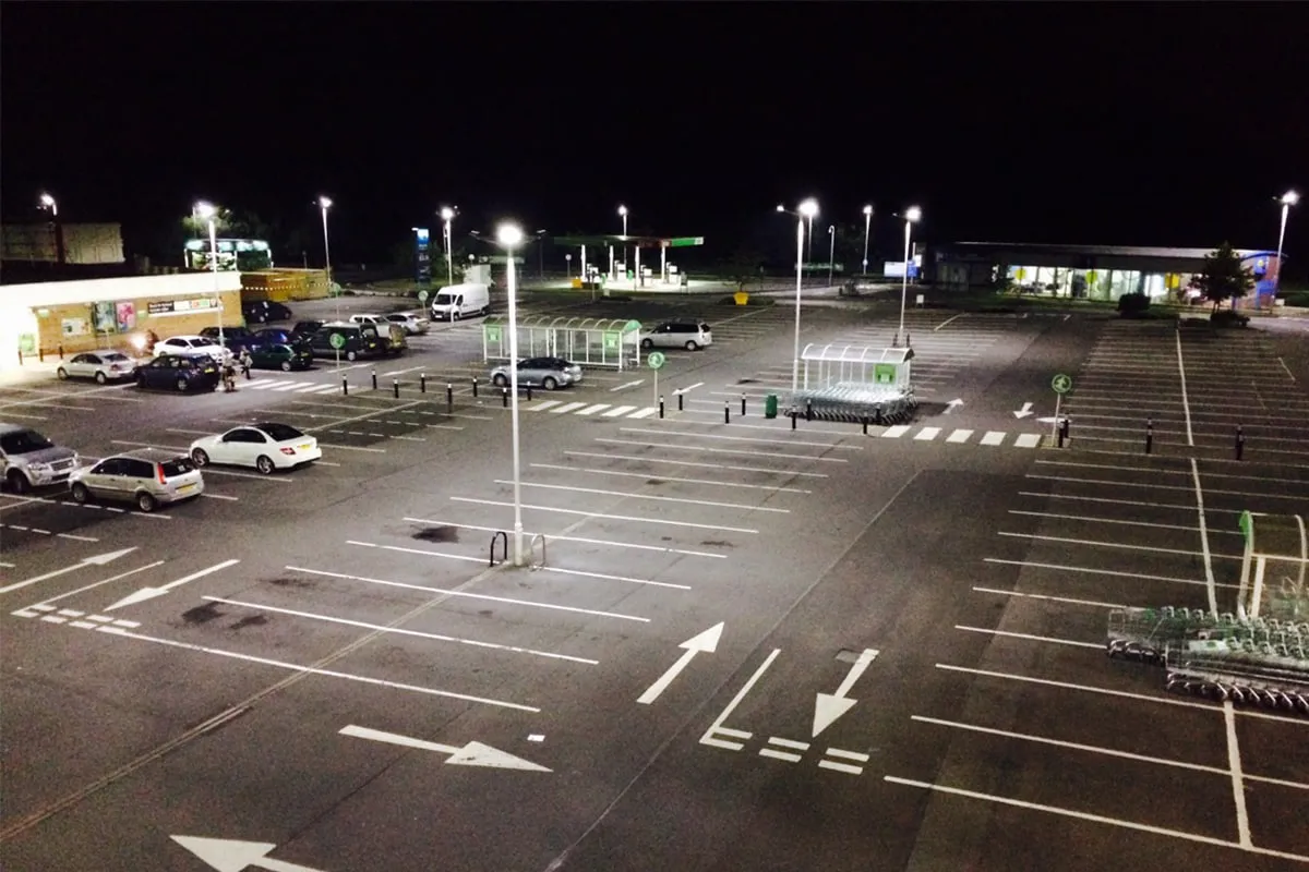 Dekoratif Otopark Direk Aydınlatma